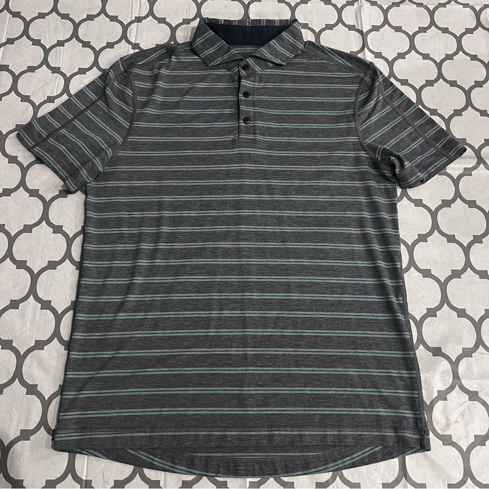 Lululemon Evolution Performance Stretch Polo Shir… - image 1